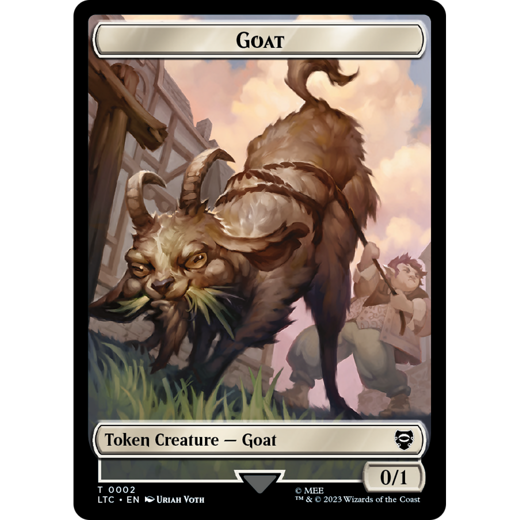Goat (TLTC-002) - Tales of Middle-earth Commander Tokens