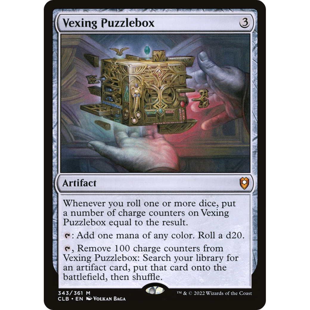 Vexing Puzzlebox (CLB-343) - Commander Legends: Battle for Baldur's Gate