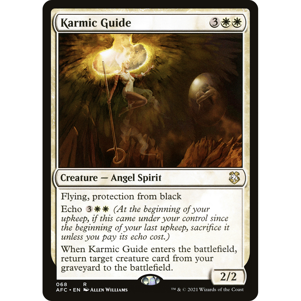 Karmic Guide (AFC-068) - Forgotten Realms Commander