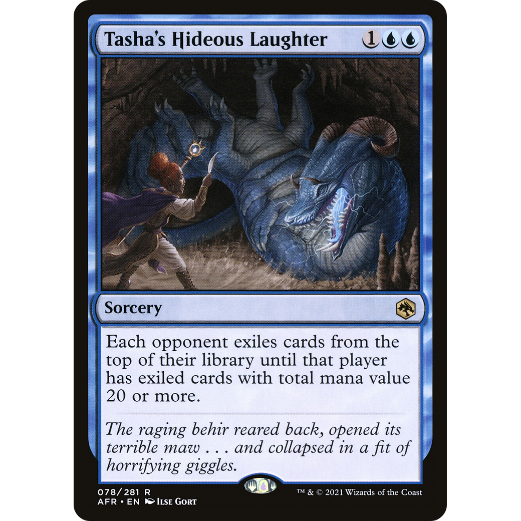 Tasha's Hideous Laughter (AFR-078) - Adventures in the Forgotten Realms