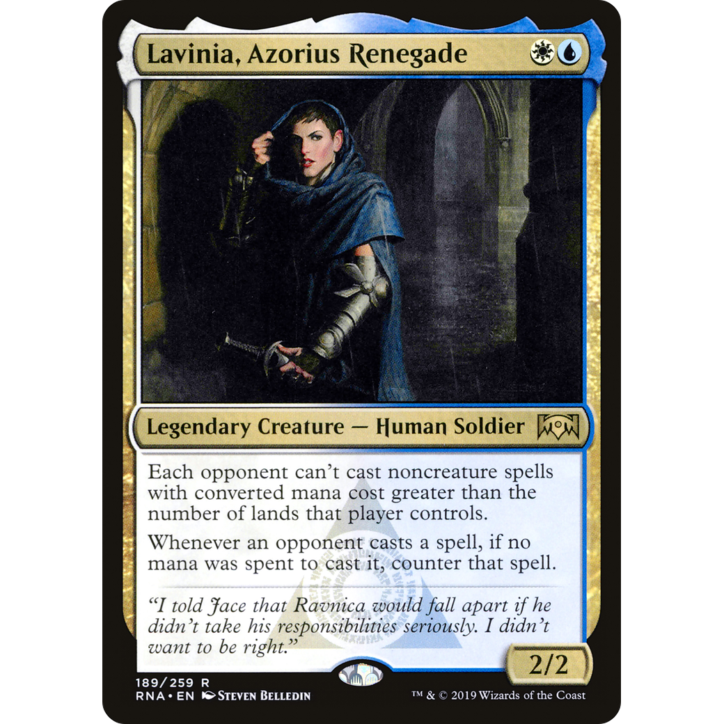 Lavinia, Azorius Renegade (RNA-189) - Ravnica Allegiance