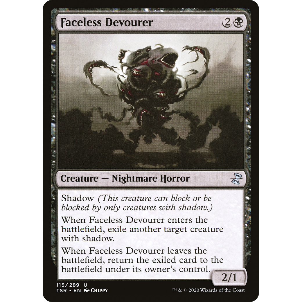 Faceless Devourer (TSR-115) - Time Spiral Remastered Foil