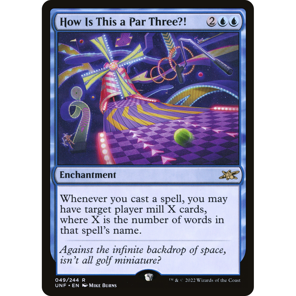 How Is This a Par Three?! (UNF-049) - Unfinity