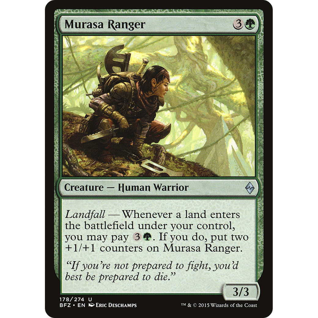 Murasa Ranger (BFZ-178) - Battle for Zendikar