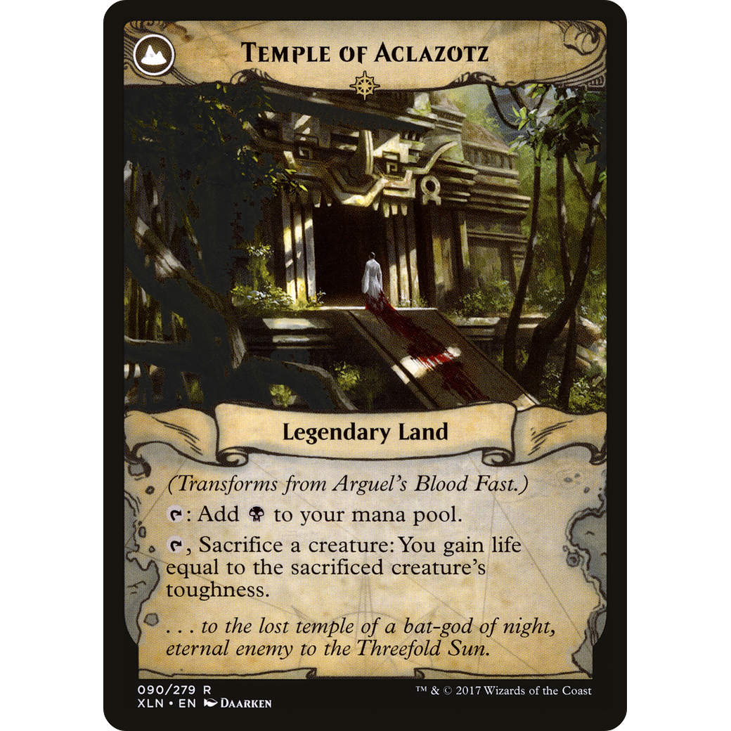 Arguel's Blood Fast (XLN-090) - Ixalan: (compasslanddfc) Foil