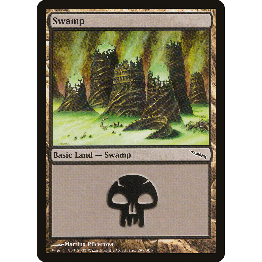 Swamp (297) (MRD-297) - Mirrodin