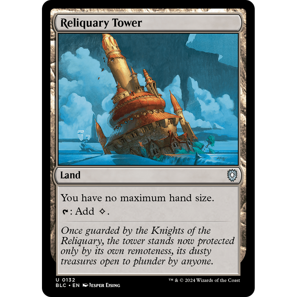 Reliquary Tower (BLC-132) - Bloomburrow Commander