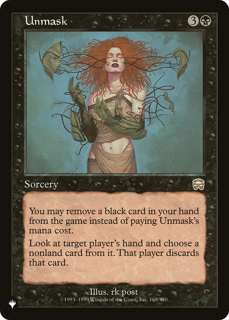 Unmask (LIST-168/350) - The List
