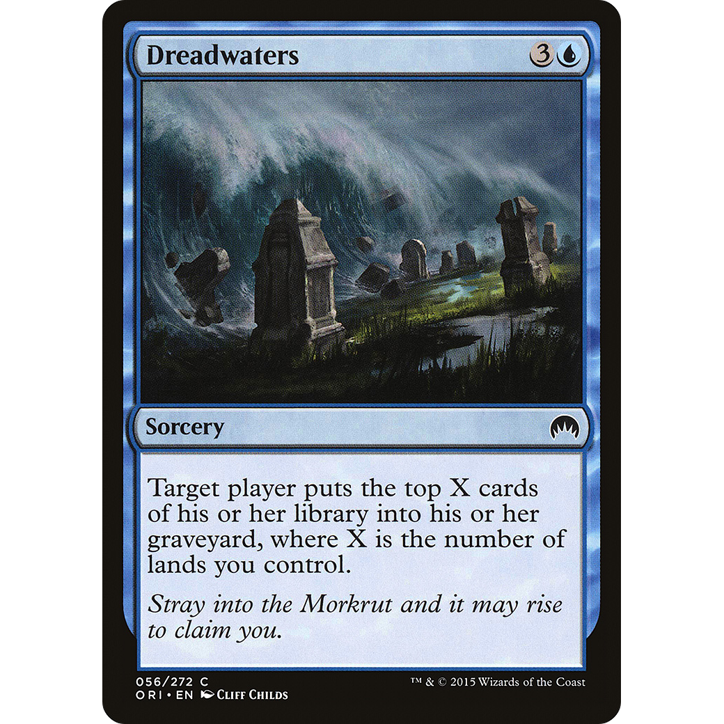Dreadwaters (ORI-056) - Magic Origins Foil