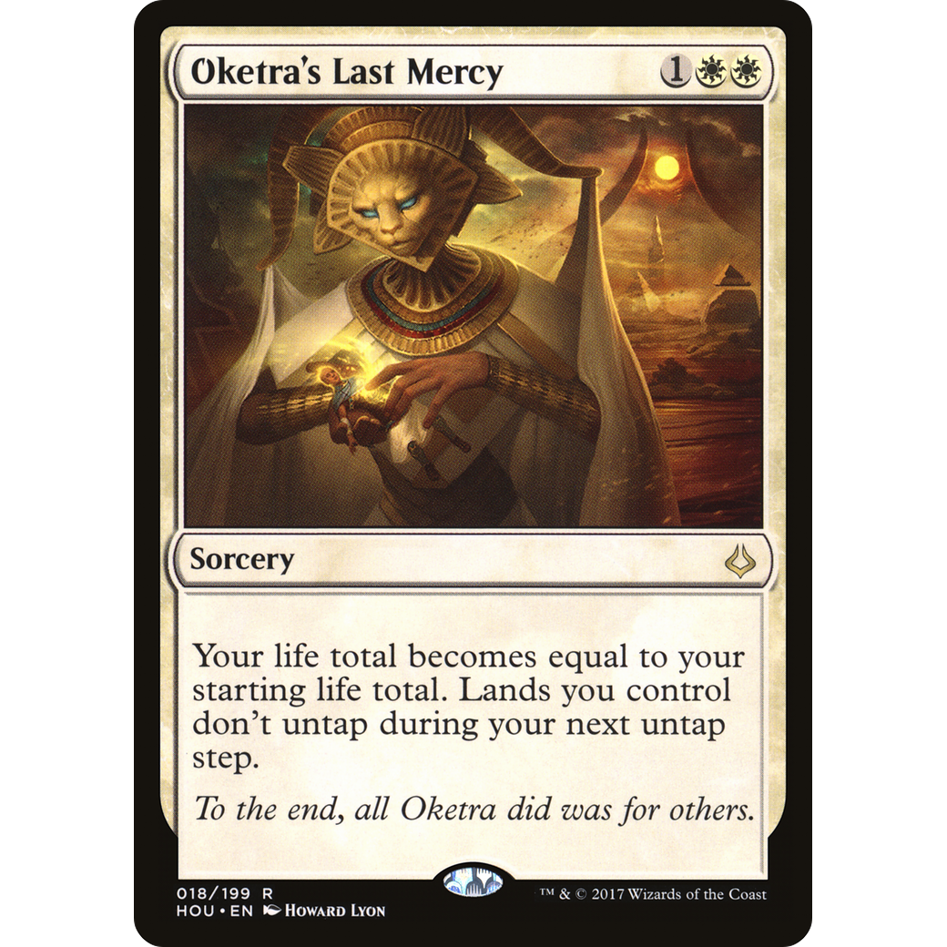 Oketra's Last Mercy (HOU-018) - Hour of Devastation Foil
