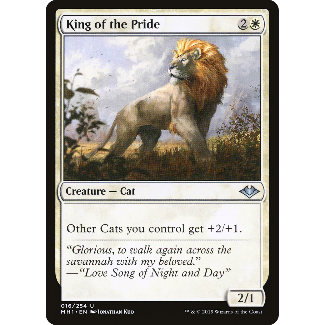 King of the Pride (MH1-016) - Modern Horizons