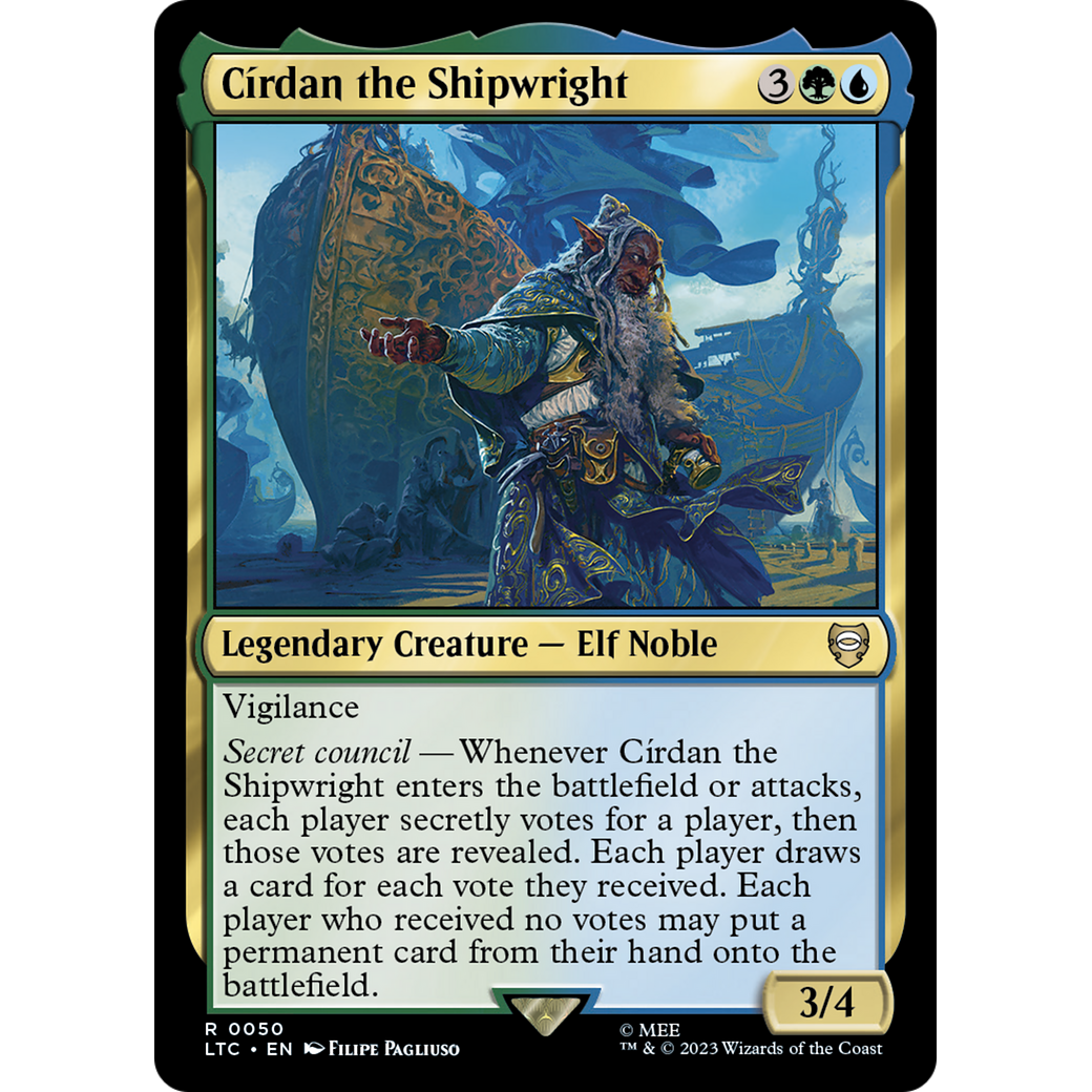 Círdan the Shipwright (LTC-050) - Tales of Middle-earth Commander