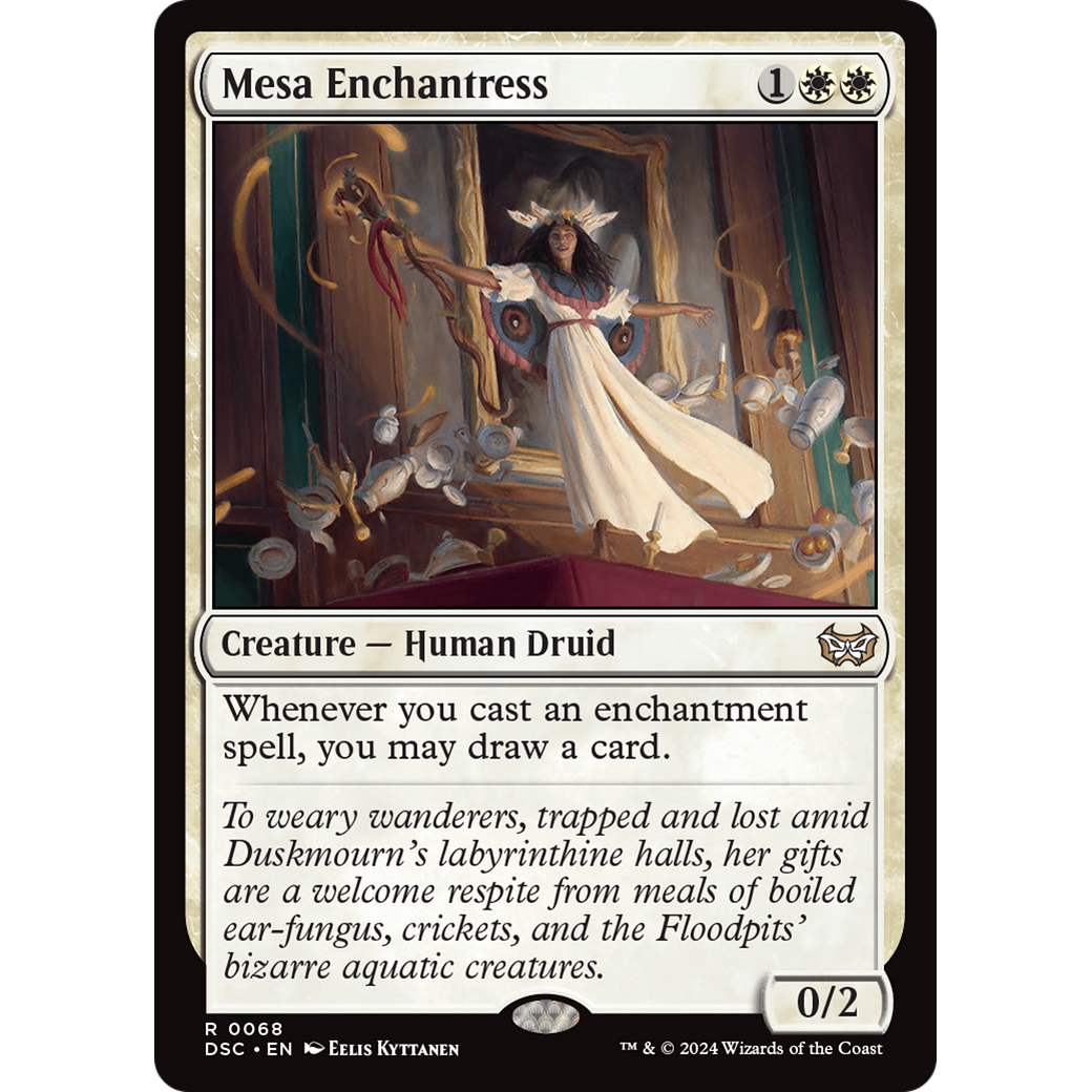 Mesa Enchantress (DSC-068) - Duskmourn: House of Horror Commander