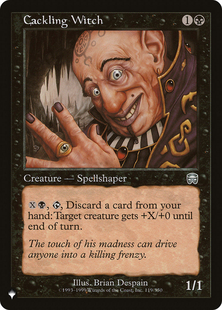 Cackling Witch (LIST-119/350) - The List