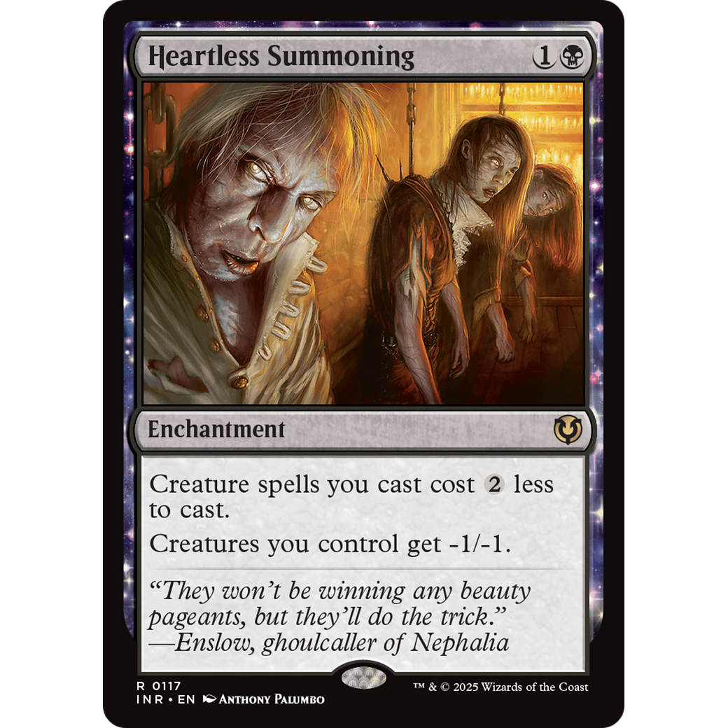Heartless Summoning (INR-117) - Innistrad Remastered: (enchantment) Foil