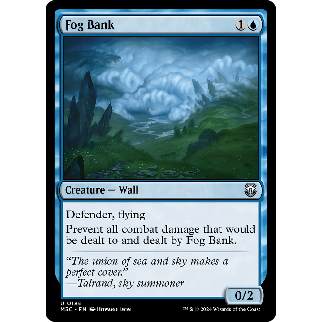 Fog Bank (M3C-186) - Modern Horizons 3 Commander Foil