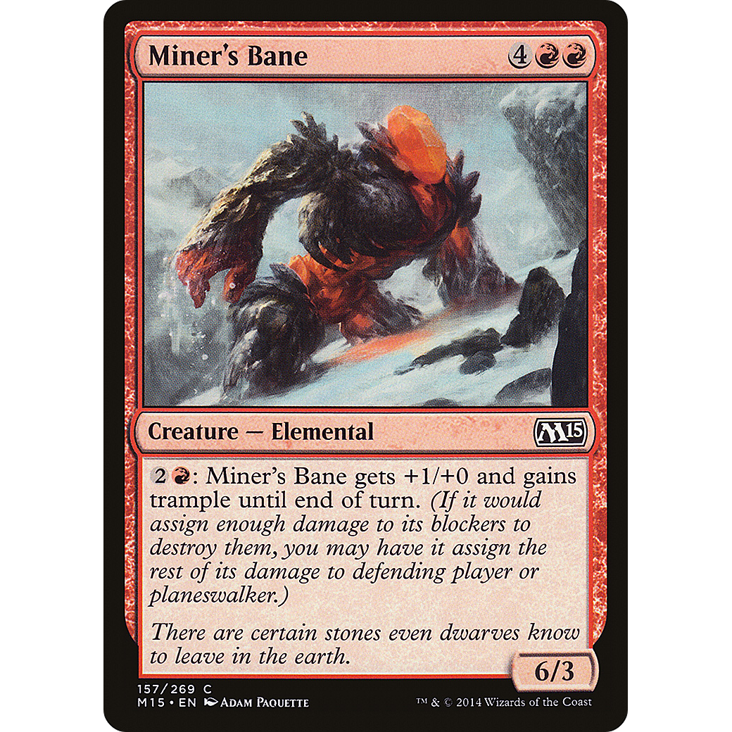 Miner's Bane (M15-157) - Magic 2015