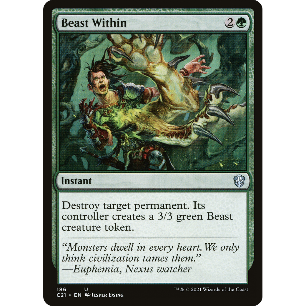 Beast Within (C21-186) - Commander 2021