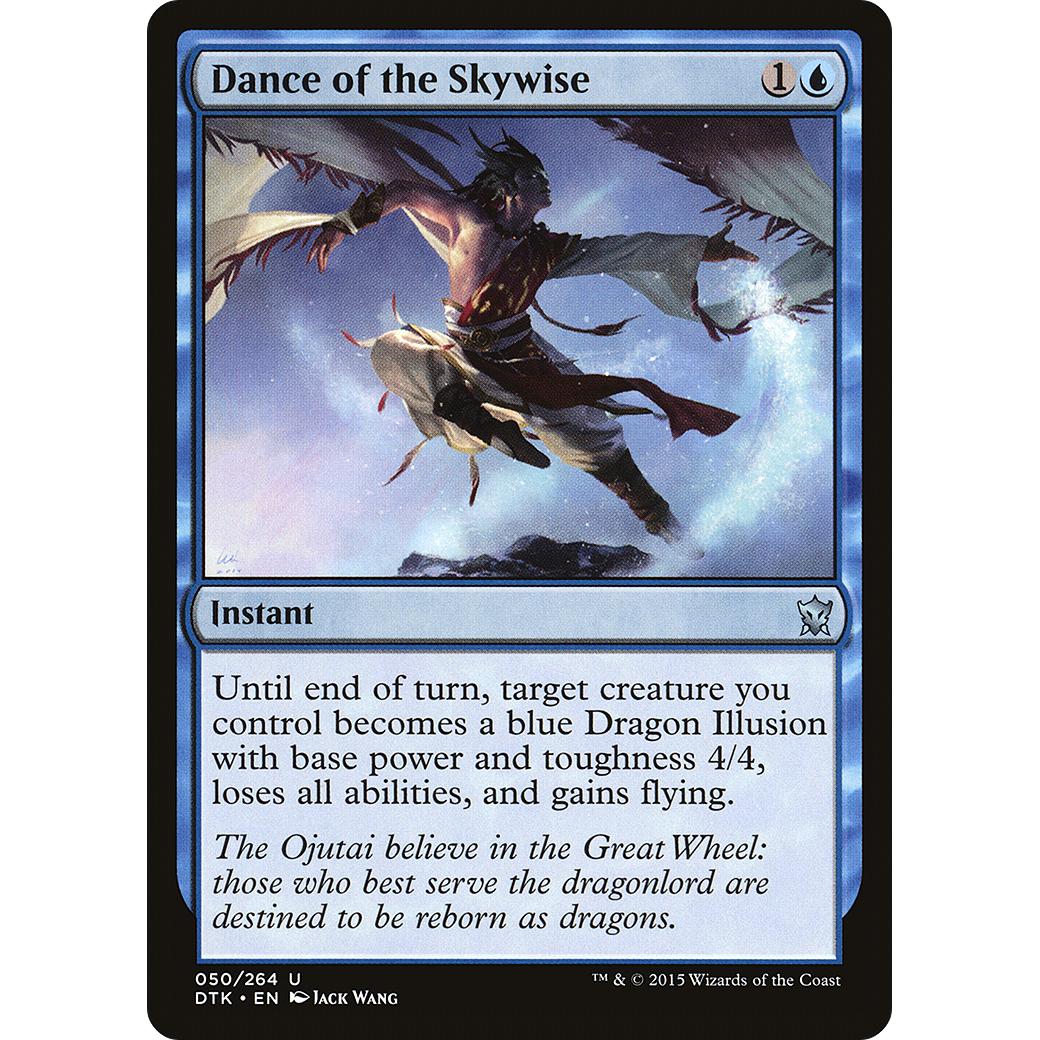 Dance of the Skywise (DTK-050) - Dragons of Tarkir Foil