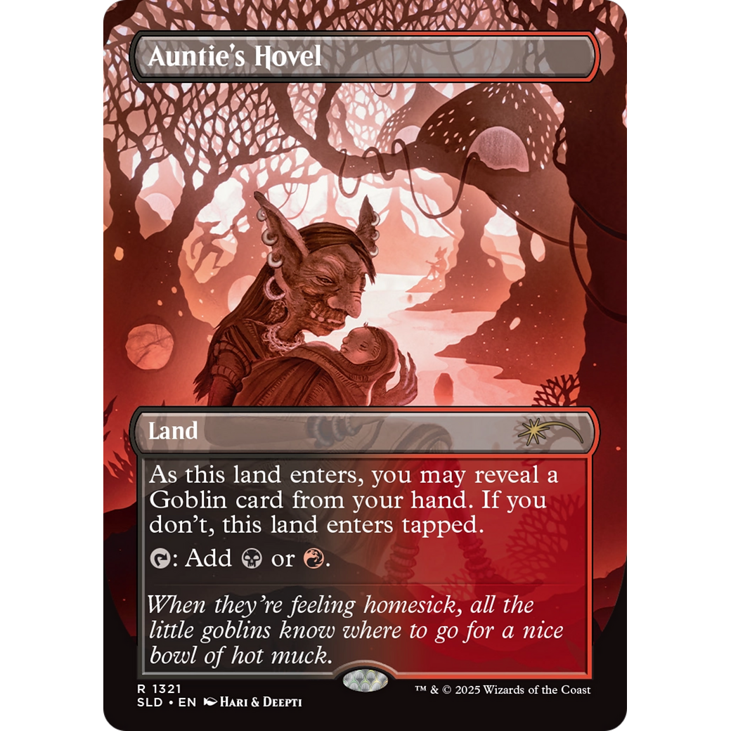 Auntie's Hovel (SLD-1321) - Secret Lair Drop (Borderless)