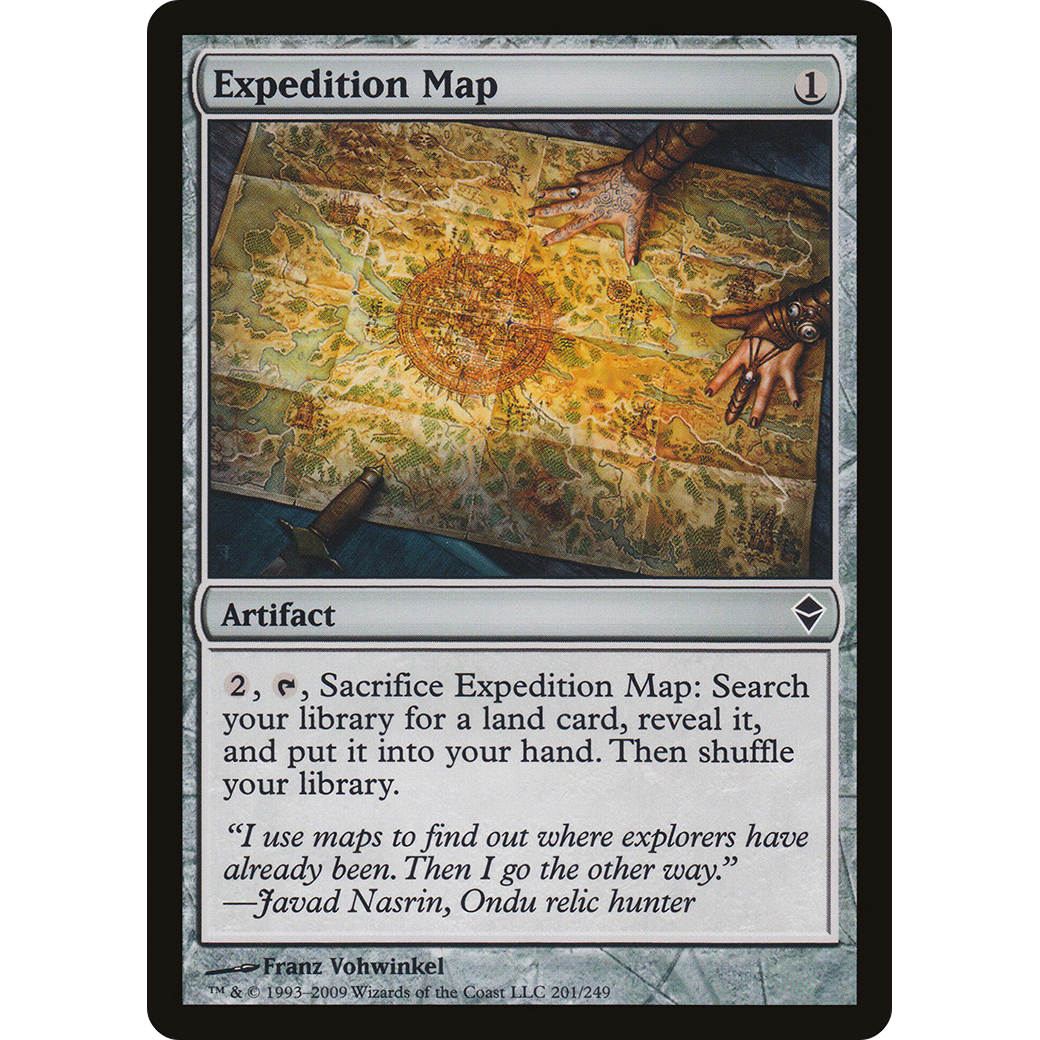 Expedition Map (ZEN-201) - Zendikar