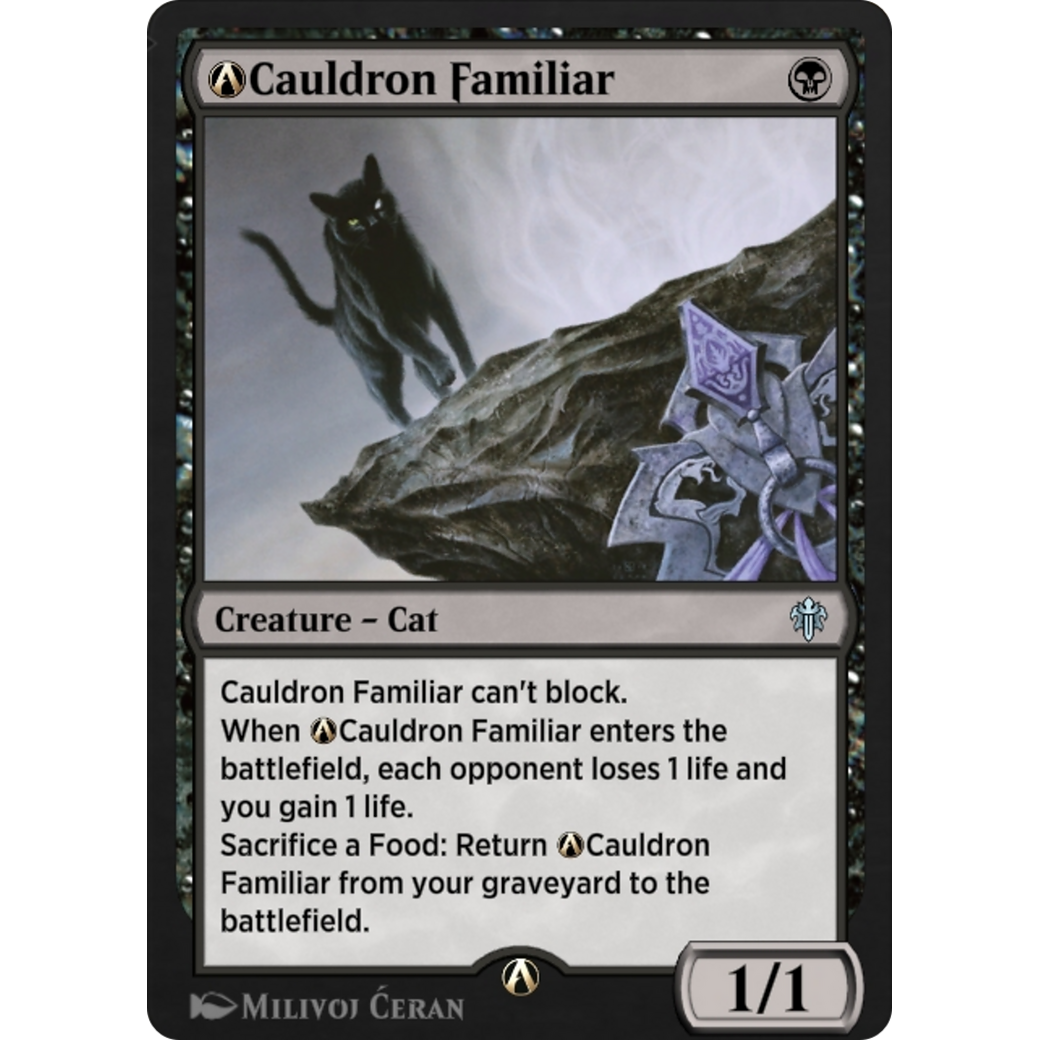 A-Cauldron Familiar (ELD-A-81) - Throne of Eldraine