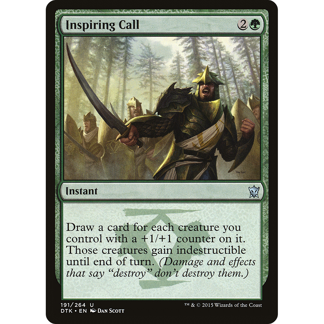 Inspiring Call (DTK-191) - Dragons of Tarkir