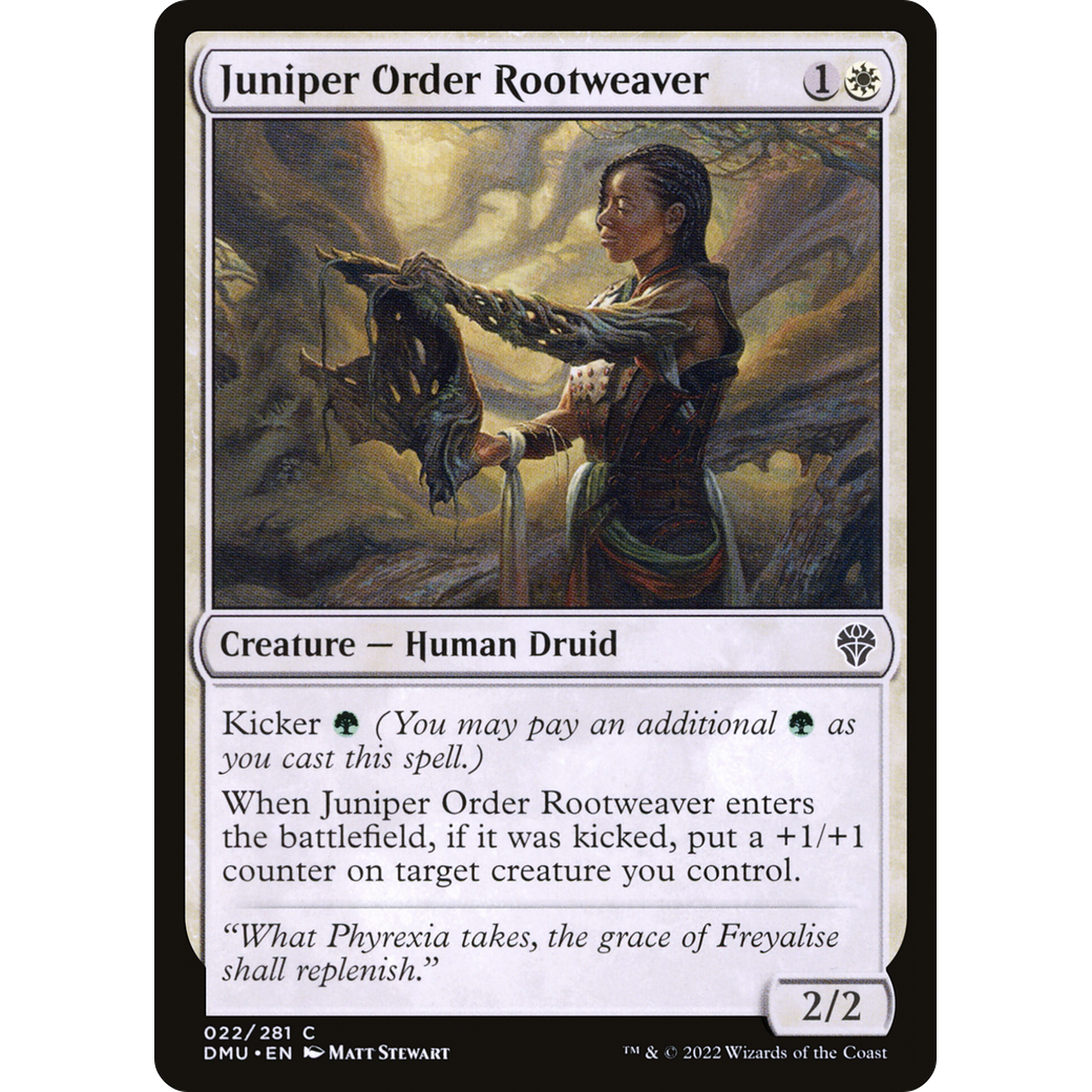 Juniper Order Rootweaver (DMU-022) - Dominaria United