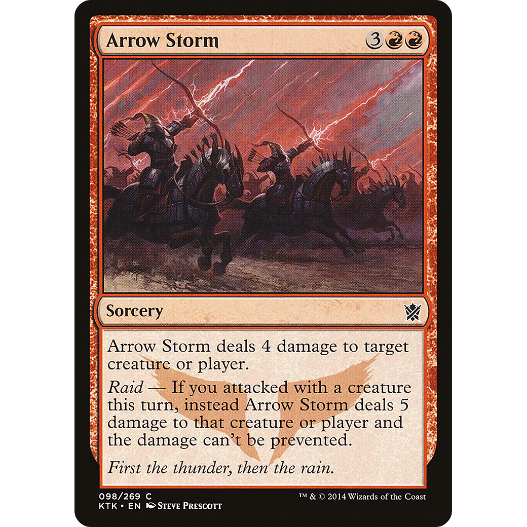 Arrow Storm (KTK-098) - Khans of Tarkir