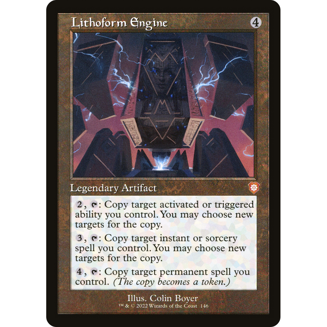 Lithoform Engine (Retro Frame) (BRC-146) - The Brothers' War Commander