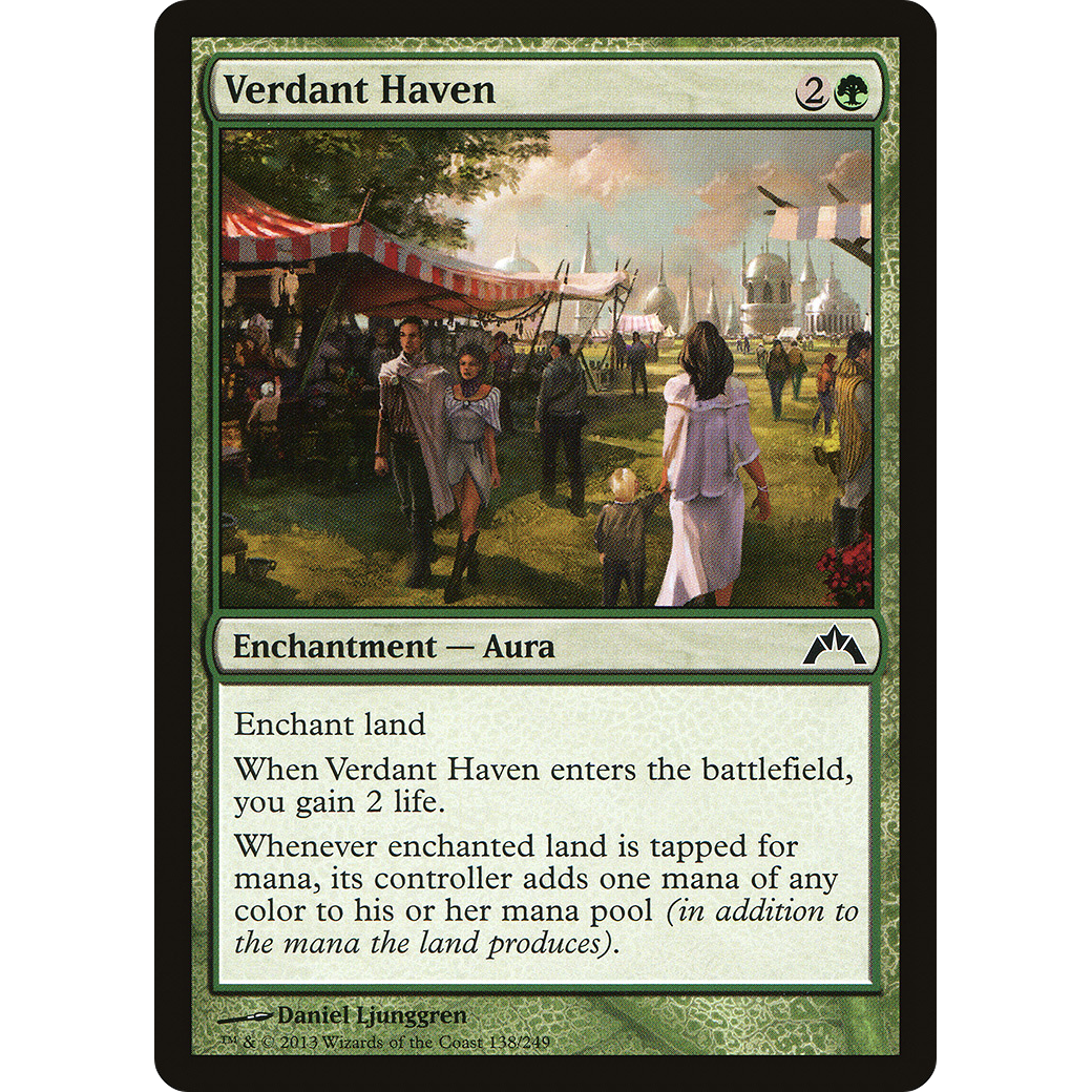 Verdant Haven (GTC-138) - Gatecrash Foil