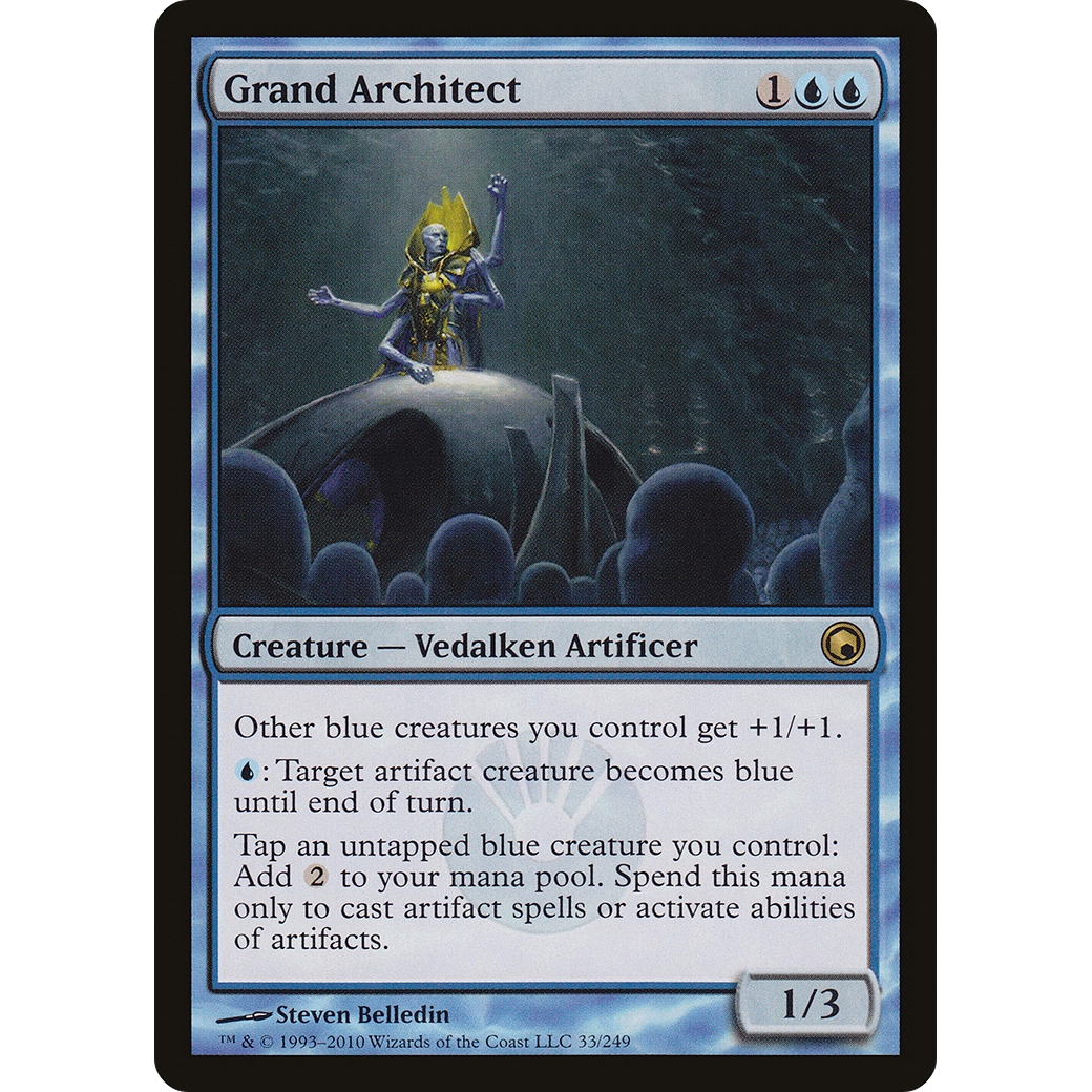 Grand Architect (SOM-033) - Scars of Mirrodin Foil