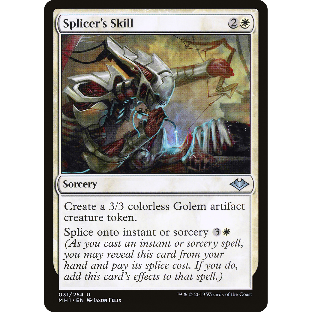 Splicer's Skill (MH1-031) - Modern Horizons Foil