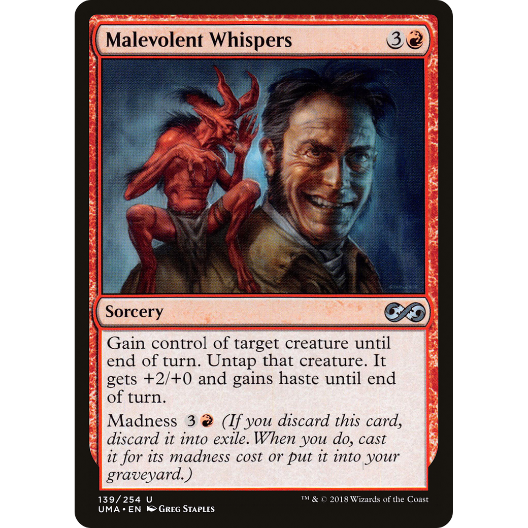 Malevolent Whispers (UMA-139) - Ultimate Masters