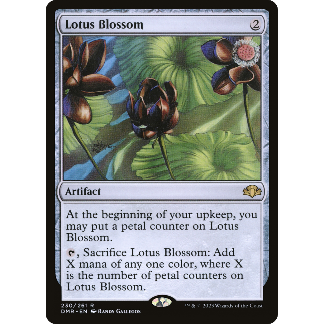 Lotus Blossom (DMR-230) - Dominaria Remastered