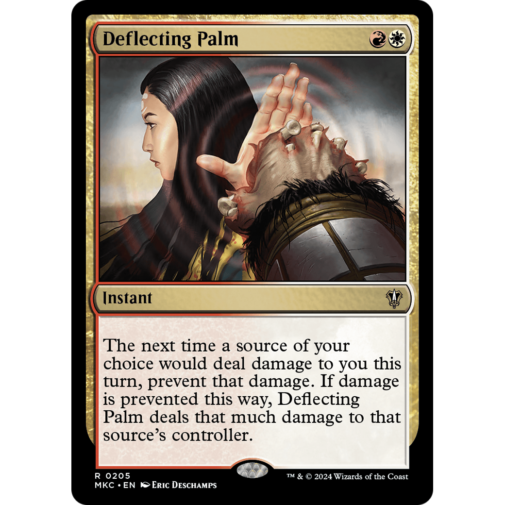 Deflecting Palm (MKC-205) - Murders at Karlov Manor Commander