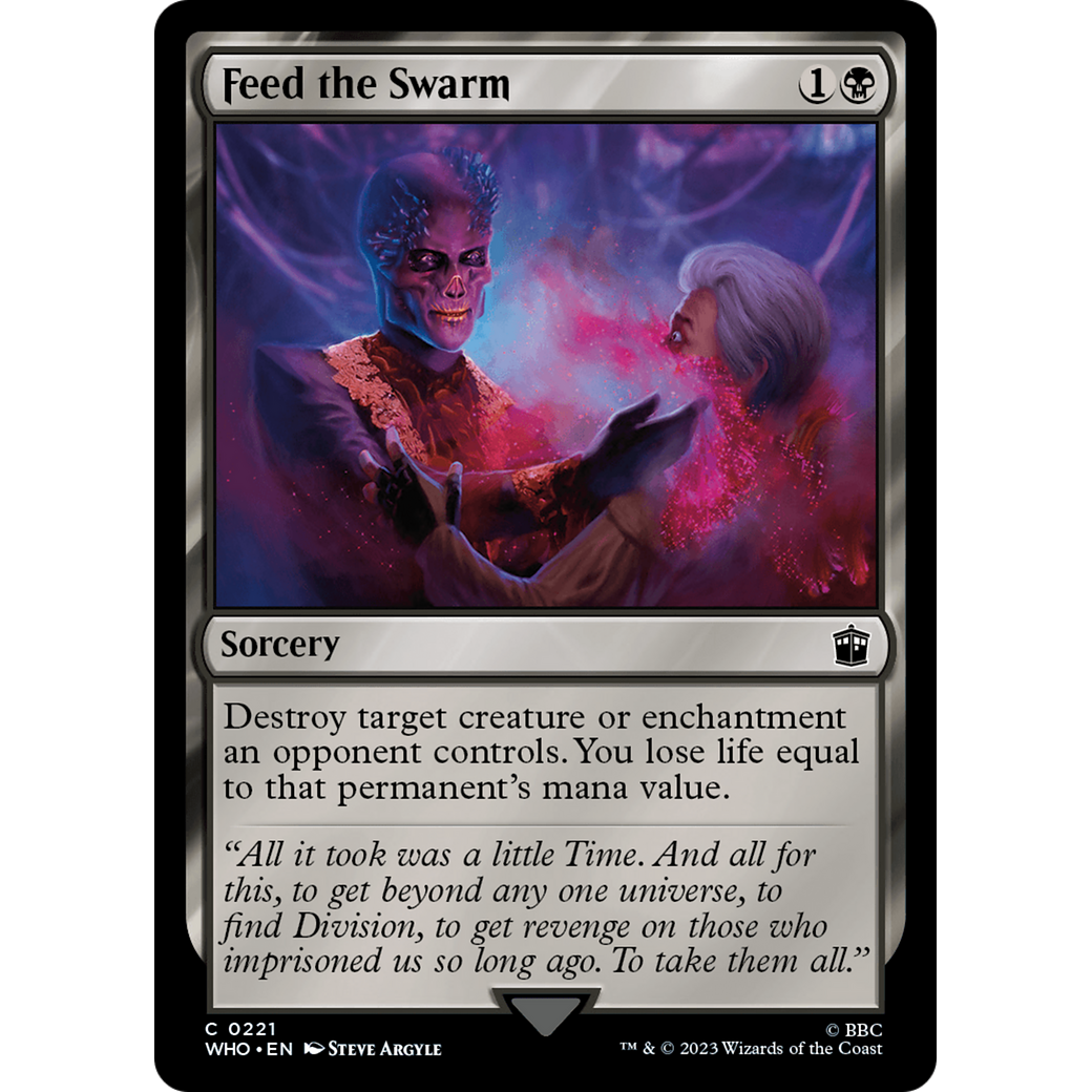 Feed the Swarm (WHO-221) - Doctor Who
