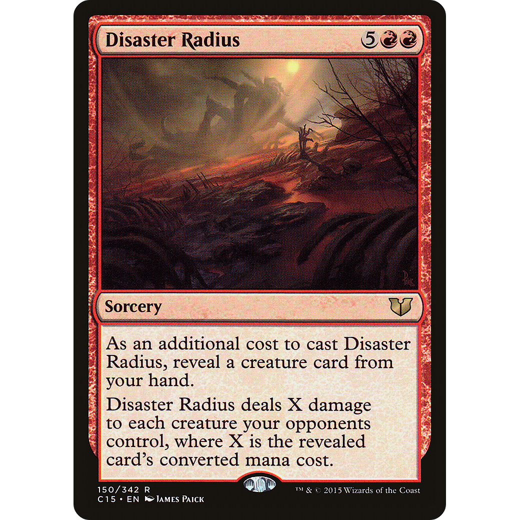 Disaster Radius (C15-150) - Commander 2015