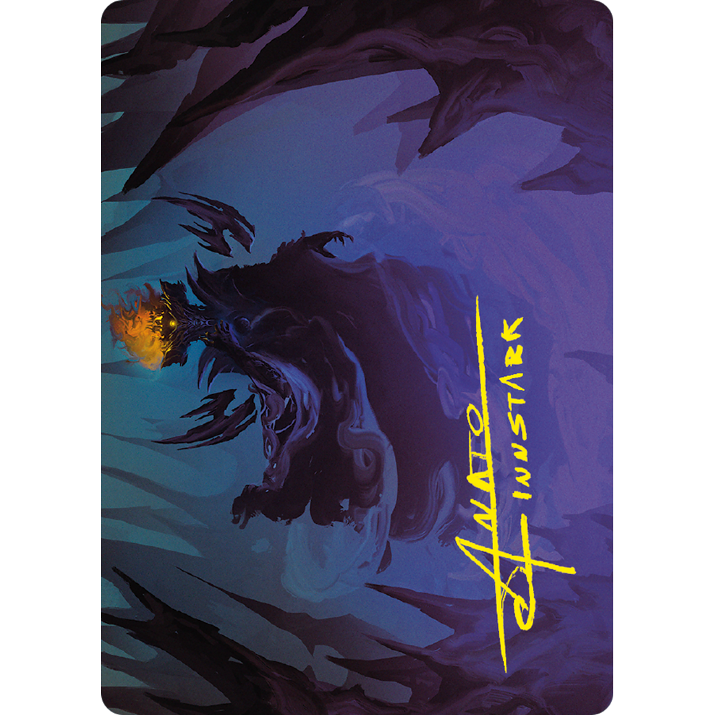 Sauron, the Necromancer // Sauron, the Necromancer (ALTR-042) - Tales of Middle-earth Art Series (Borderless)