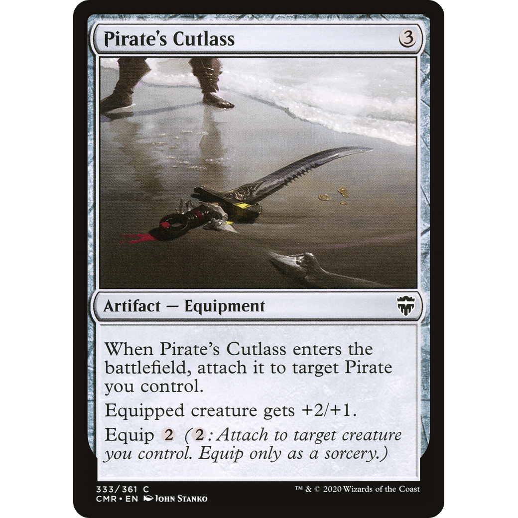 Pirate's Cutlass (CMR-333) - Commander Legends