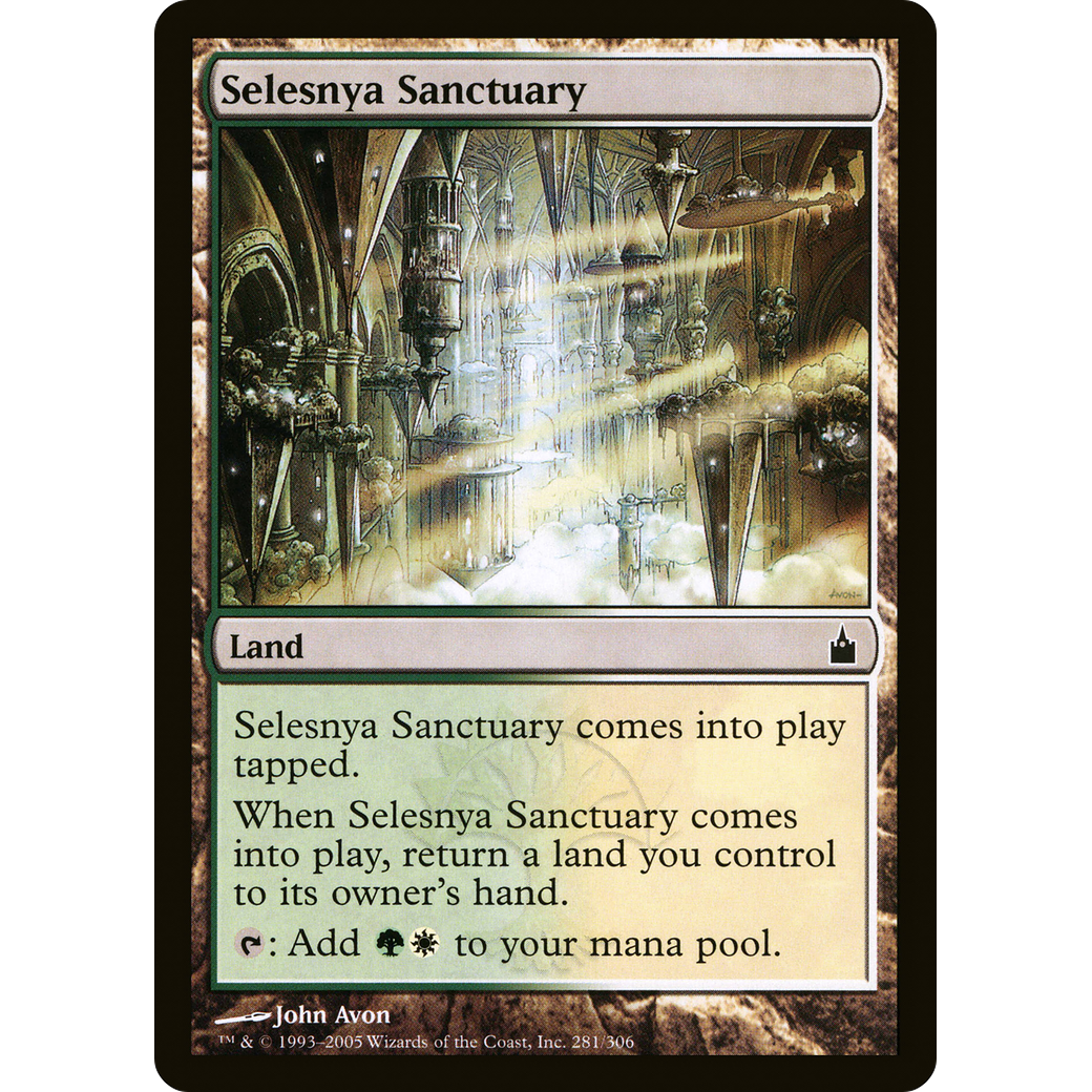 Selesnya Sanctuary (RAV-281) - Ravnica: City of Guilds