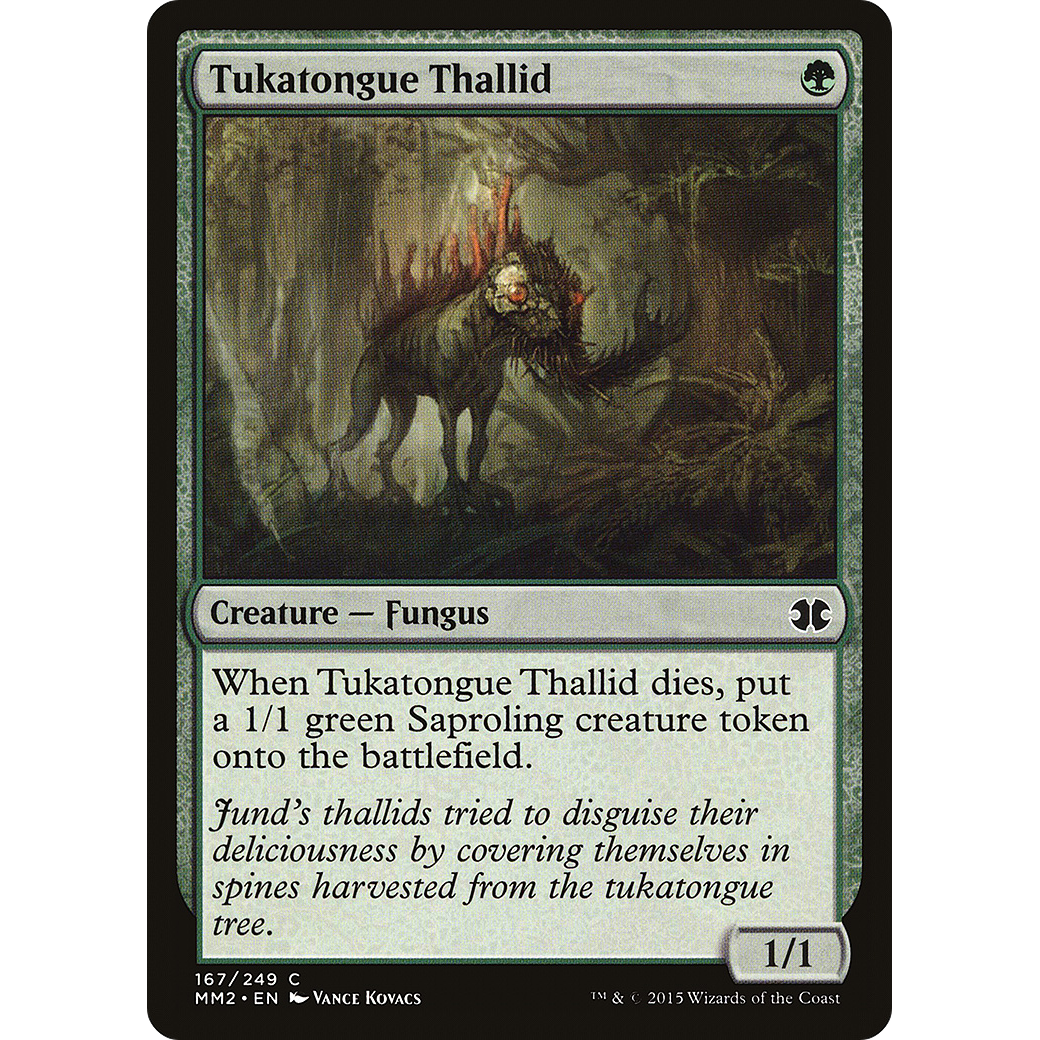 Tukatongue Thallid (MM2-167) - Modern Masters 2015