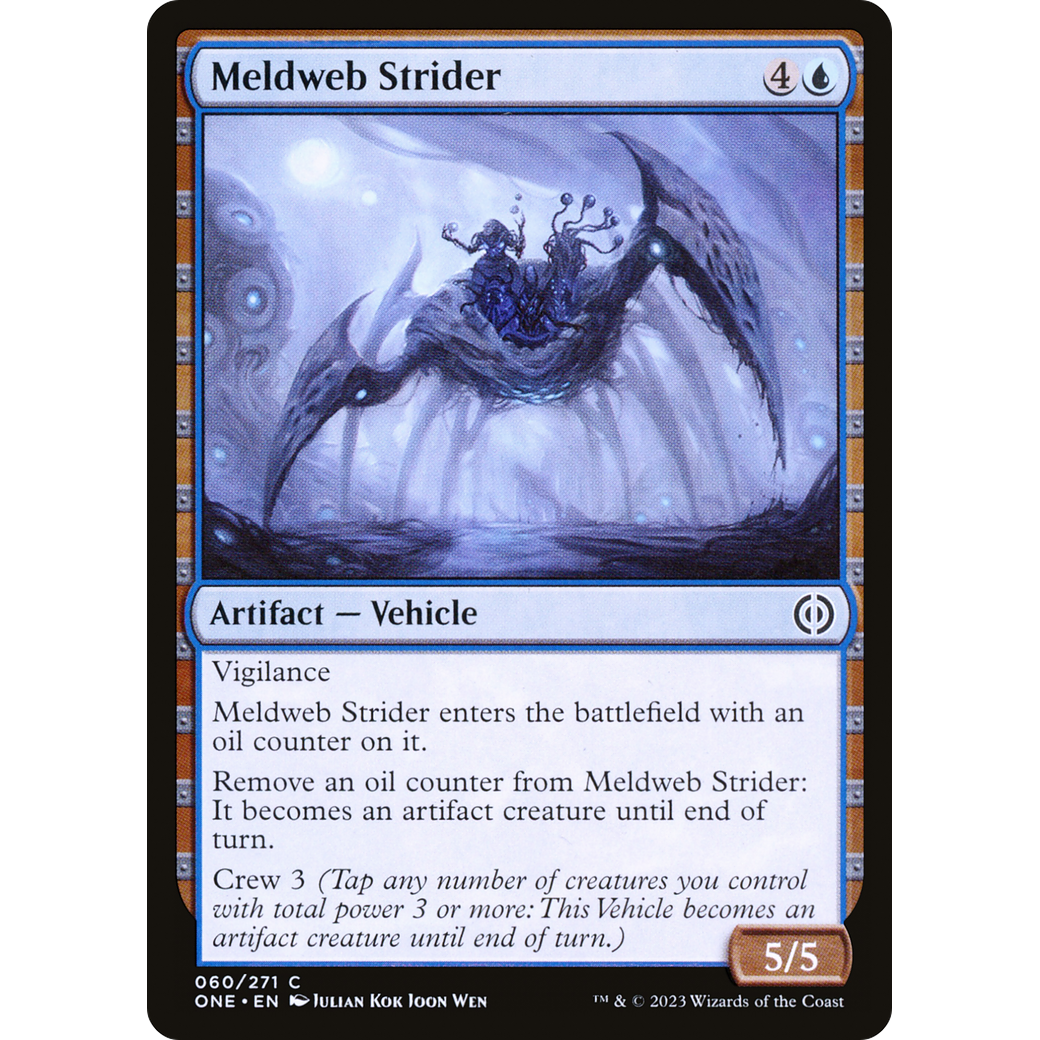 Meldweb Strider (ONE-060) - Phyrexia: All Will Be One
