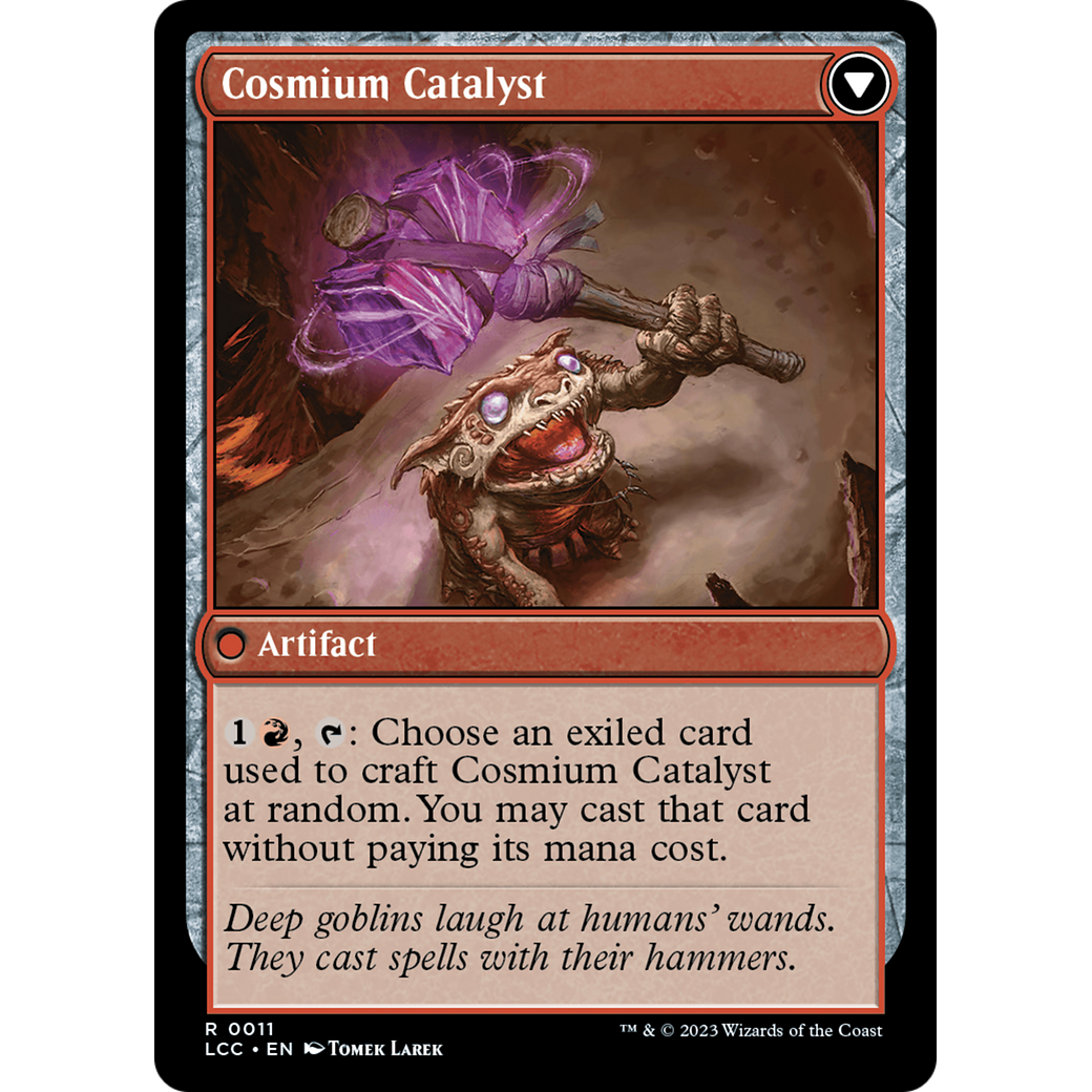 Ore-Rich Stalactite // Cosmium Catalyst (LCC-011) - The Lost Caverns of Ixalan Commander