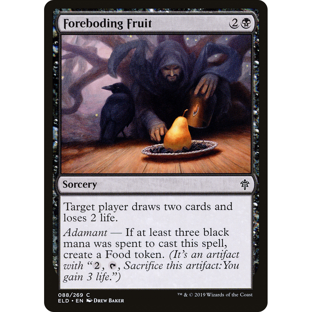 Foreboding Fruit (ELD-088) - Throne of Eldraine Foil