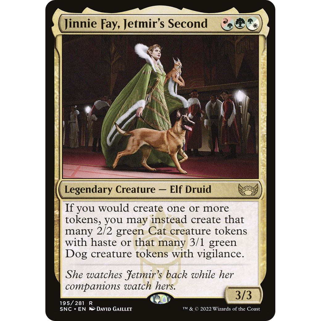 Jinnie Fay, Jetmir's Second (SNC-195) - Streets of New Capenna Foil