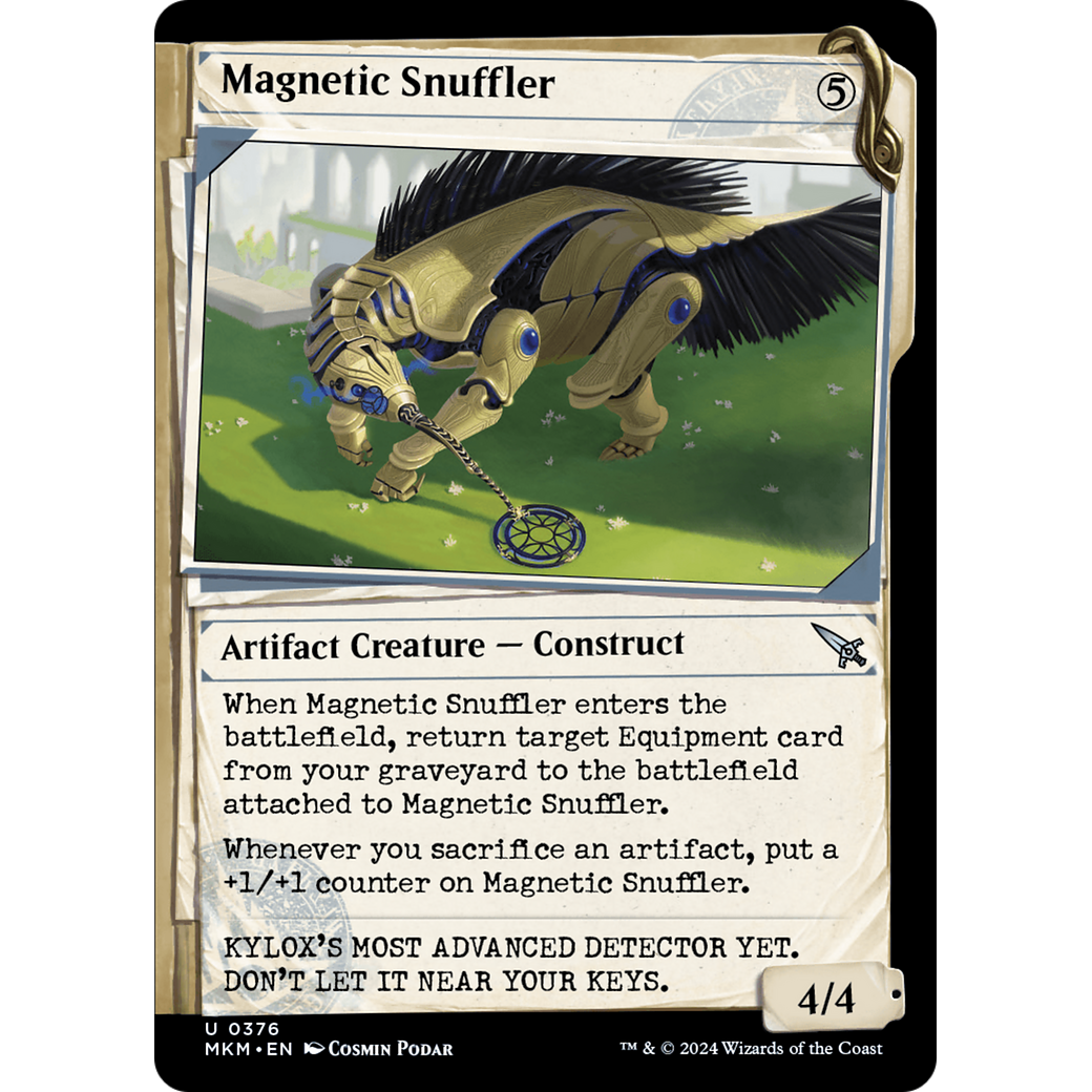 Magnetic Snuffler (MKM-376) - Murders at Karlov Manor: (Showcase) Foil