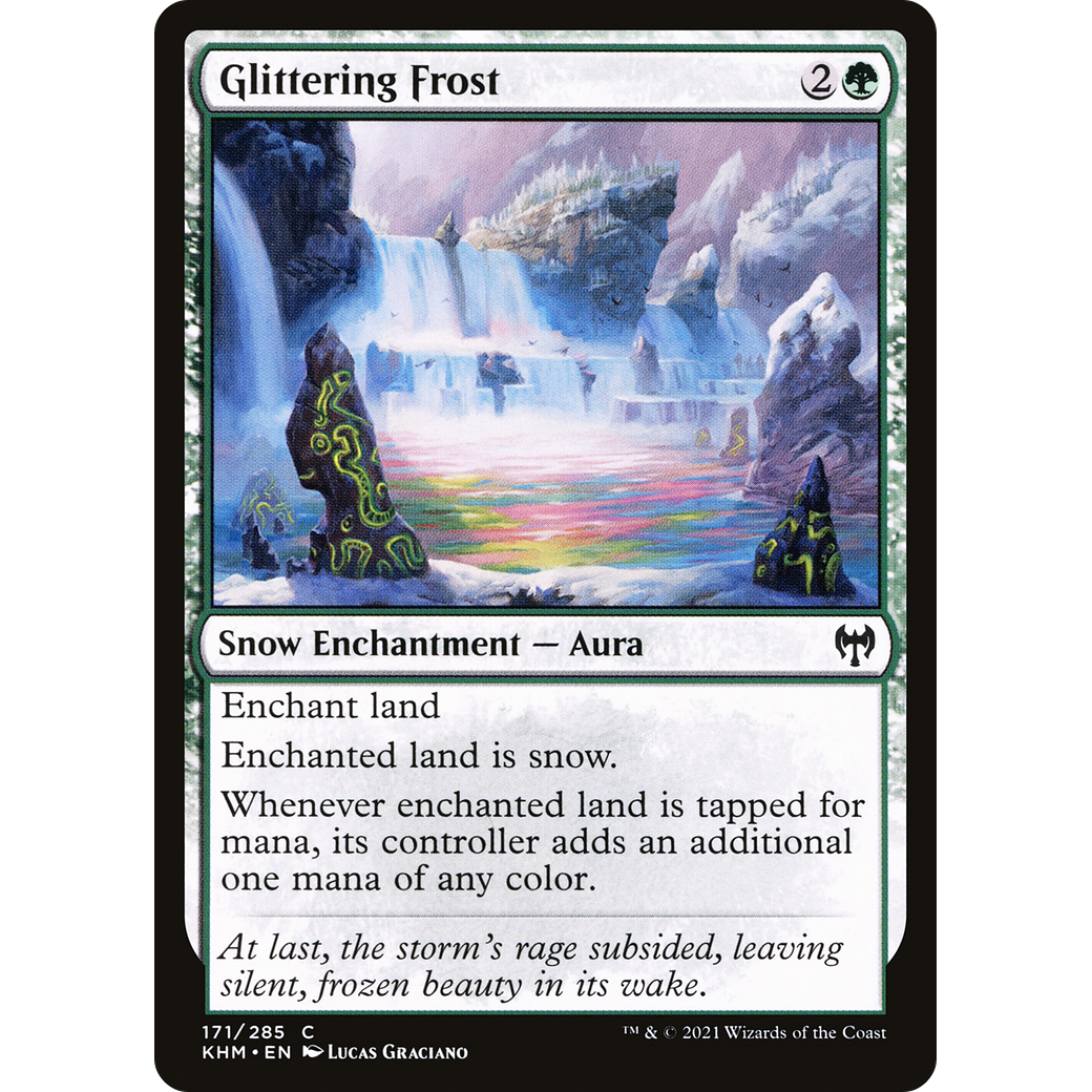 Glittering Frost (KHM-171) - Kaldheim: (snow)