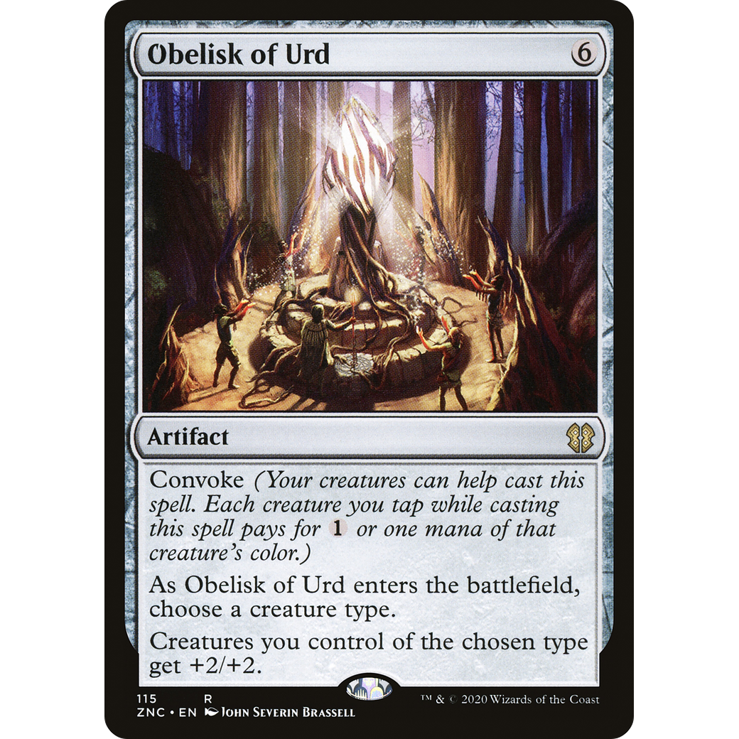 Obelisk of Urd (ZNC-115) - Zendikar Rising Commander