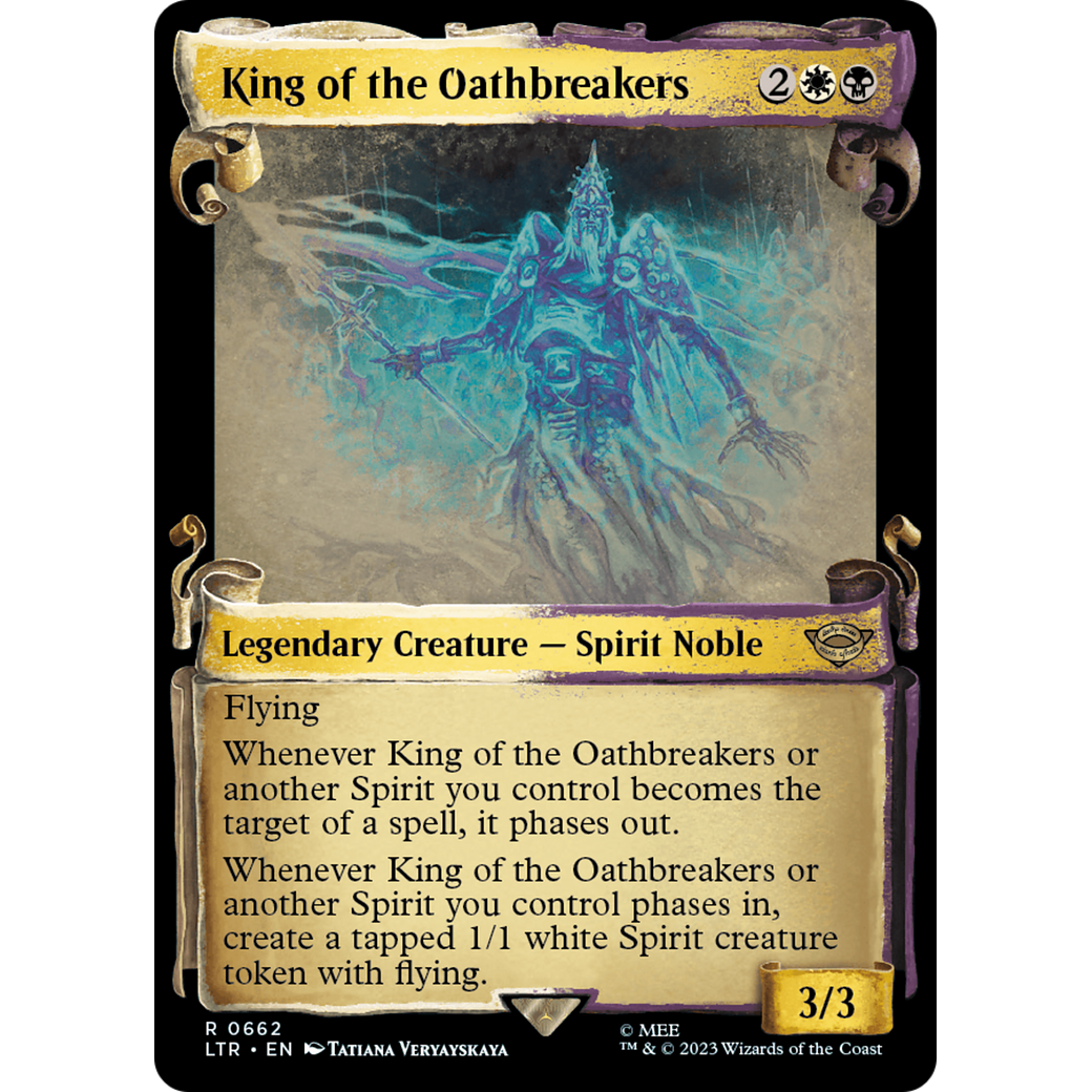 King of the Oathbreakers (LTR-662) - The Lord of the Rings: Tales of Middle-earth: (Showcase)